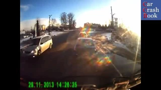 Car crash compilation 22 2013  newest December 2013 car accident scenes Russian car crash