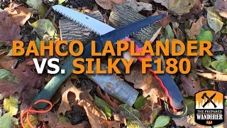 Bahco Laplander Vs  Silky F180