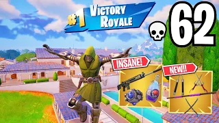 62 Elimination Doctor Doom Solo vs Squads WINS Full Gameplay (Fortnite Chapter 5 Season 1)!