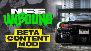 NFS Unbound - Beta Content Mod