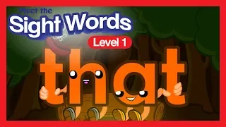 Meet the Sight Words Level 1 - "thαt"