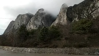 Старая дорога Севастополь - Ялта. Потрясающие виды Крымских гор