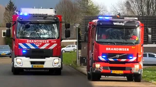 [11/03/23] Aankomst verschillende voertuigen bij Brandweer-vaardigheidstoetsen Wagenborgen