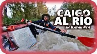 ✅ ¡ACCIDENTE en kayak! Me CAIGO al río en unos RÁPIDOS - Viaje en kayak #14
