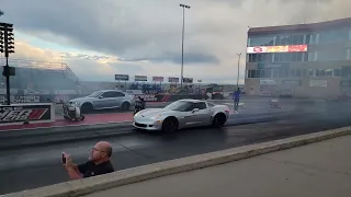 2013 Corvette C6 Z06 Heads/Cam 1/4 Mile - Bandimere Final Pass before the Track is Closed