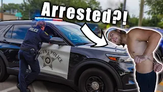 Cop Tries To ARREST Me While Magnet Fishing - Magnet Fishing Gone Wrong