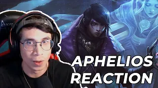 Arcane fan reacts to Aphelios (Voicelines, Skins, & Story) | League of Legends