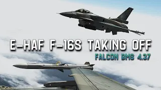 Falcon BMS 4.37 - Taking off with e-HAF