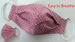 Breathable Face Mask Sewing Tutorial | How to make a Face Mask |  Home made Face Cover | mascarilla