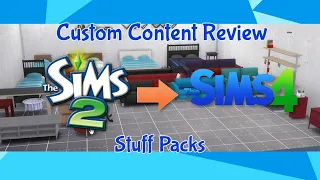 Custom Content Review: the Sims 2 Stuff Packs in the Sims 4!