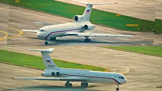 Tu-154 and Il-62. Instant take-off like an arrow. Two planes of legend.