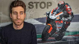 I WILL NOT RACE IN MOTORCYCLE...