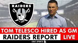 BREAKING NEWS: Raiders Hire Tom Telesco As The Las Vegas Raiders GM To Pair With Antonio Pierce