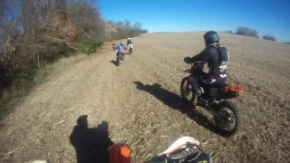 Leaf River Dual sport ride 2016