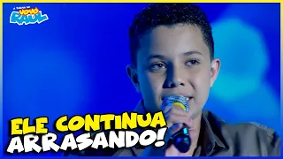 SAMUEL TAYRONE de 12 anos CANTA - "O Mapa do Tesouro" | VOVÔ RAUL GIL