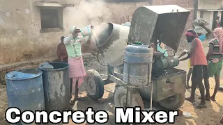 Concrete Mixer Machine video , (site visit)