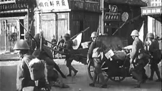 南京入場式   1937年12月17日　　4 days after the Fall of Nanking