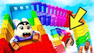 +2000 STAIRS CHALLENGES in ROBLOX | WHO WILL PASS ? | SHINCHAN and CHOP and AMAAN-T