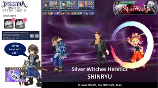 DFFOO [GL] Silver Witches Heretics SHINRYU: Cor Noel carry Bronze Relm