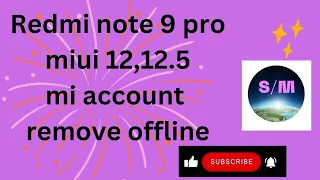 Redmi note 9 pro mi account & frp reset done offline  in sideload mode by unlocktool