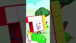 #shorts  | Meet Numberblock Thirteen! | Counting for Kids | Maths Cartoons | @Numberblocks