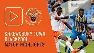 Highlights | Shrewsbury Town 0 Blackpool 0