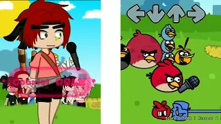 FNF vs Red •|• "Missing Eggs" Song •|• Gacha Club •|• Angry Birds Mod