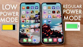 iPhone: Low Power Mode Vs Regular Power Mode Speed Difference