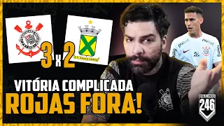 CÁSSIO DE VOLTA, GARRO MONSTRO E O ROJAS QUE SE F…! - CORINTHIANS 3X2 SANTO ANDRÉ