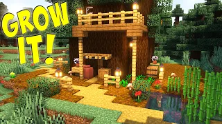 Grow Your House in Minecraft - Don't Built It! Easy Tutorial
