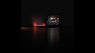 Average laptop while rendering in blender