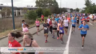 départ 10km - Semi de Toulouse 2016