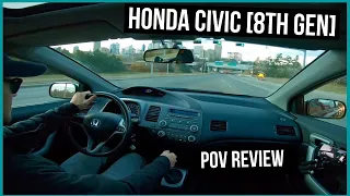 Used HONDA CIVIC EX-L (POV Test Drive + Ownership Review) | 2006-2011 8th Generation Coupe