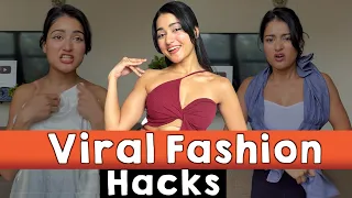 Trying Viral Fashion Hacks that will BLOW your Mind 🤯