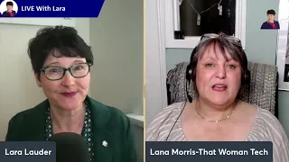Unlock Your Hidden Confidence Live Vodcast  Meet The Speaker with Lana Morris aka That Woman Tech