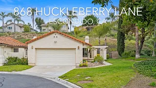 868 Huckleberry Lane // Escondido, CA