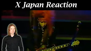 X Japan - Rose of Pain [1991 live] (Reaction)