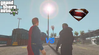 GTA 5 - Superman vs General Zod | Epic full battle!!!