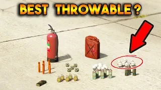 GTA 5 ONLINE : WHICH IS BEST THROWABLE WEAPONS? (STICKY BOMB, PROXIMITY MINES, SNOWBALL, ETC.)