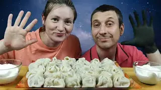 МУКБАНГ ХИНКАЛИ | MUKBANG KHINKALI | #khinkali #хинкали #mukbang #asmrrussia #мукбанг