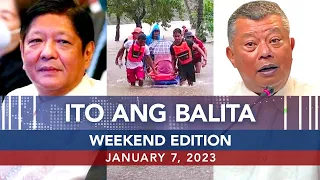 UNTV: Ito Ang Balita Weekend Edition | January 7, 2023