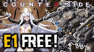 E1 FREE IN BOTH SERVERS! MAESTRA UP? | CounterSide