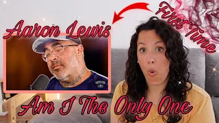 First Time Reacting to Aaron Lewis | Patriotic Anthem Am I The Only One Live Acoustic | SO TRUE!😱😍