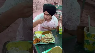 I tried Panjab university ka Khanna 😱 | Thali in ₹60 | street food | param aedy #shorts #shortsfeed