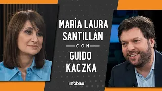 Guido Kaczka con María Laura Santillán