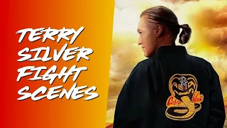 KARATE KID + COBRA KAI | Terry Silver fight scenes