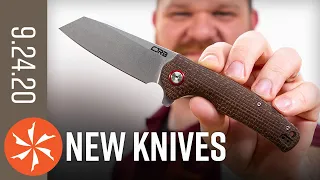 New Knives for the Week of September 24th, 2020 Just In at KnifeCenter.com