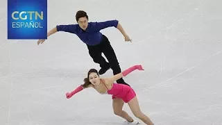 La pareja china de patinaje artístico de Sui y Han se mantiene en carrera por el oro olímpico