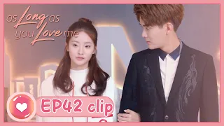 【ENG SUB】As Long as You Love Me EP42 Clip: Xiao Meng proposed to Yan at the company meeting!