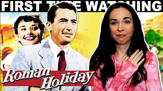 ROMAN HOLIDAY (1953) Movie REACTION!